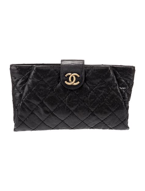 Chanel Coco Pleats Clutch Bag 